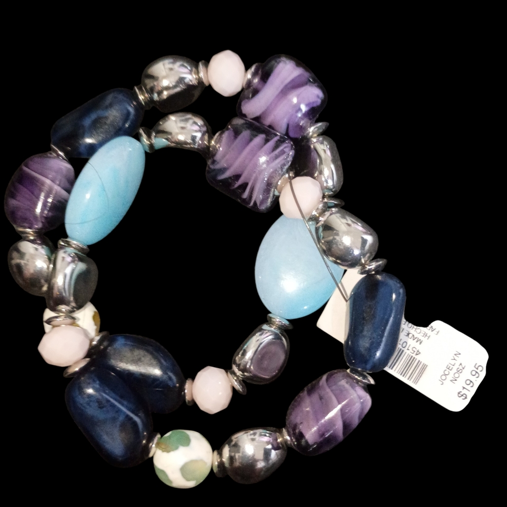 Elegant Multicolor Beaded Bracelet